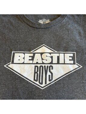 Grey and white Beastie Boys ill communication logo